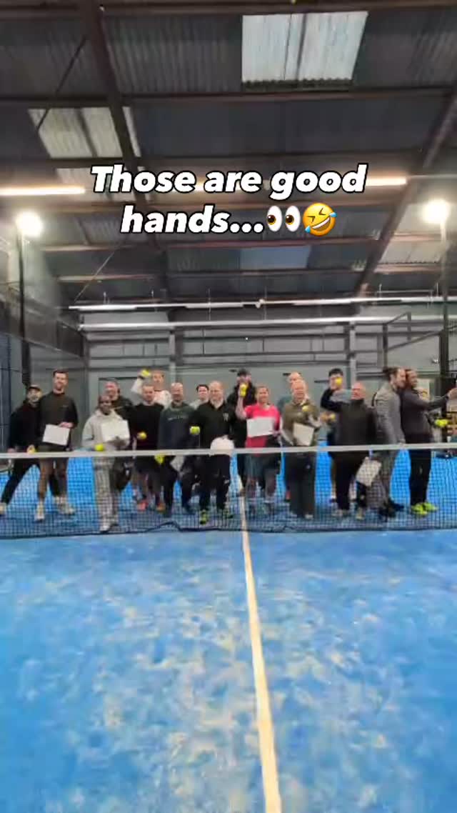 Safe to say they all passed the coaching course 😆🎾