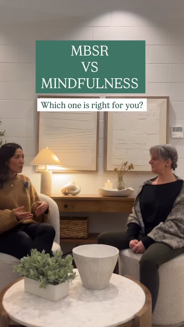 MBSR vs. Mindfulness
Mindfulness is often seen as a concept or moment-to-moment awareness.
MBSR (Mindfulness-Based Stress Reduction) turns mindfulness into a structured, evidence-based 8-week program you can use in daily life.
In this reel, Melissa Nigrini, RP and Dr. Sachi Nagasawa, clinical psychologist explain how MBSR focuses on experiential learning and practical skill-building to help reduce stress and build resilience.
No meditation experience needed.
Starting Tuesday February 24, 2026
🗓 February 24, 2026
⏰ Tuesday 2:00pm-4:00pm
🏣 176 Lakeshore Drive, North Bay, ON
🧘🏽8 weeks series
To register or learn more
📞 705-478-7771
📧 support@baypsychology.ca
💻 www.baypsychology.ca
🌟 If you found this helpful and want to learn more, please ‘Follow’ or share our content 🙌🏾
DISCLAIMER: Information shared by Bay Psychology on social media is not intended to replace or be constituted as psychological or medical care. It’s intended for educational and informational purposes only. If you need support, please establish care with a regulated healthcare provider.