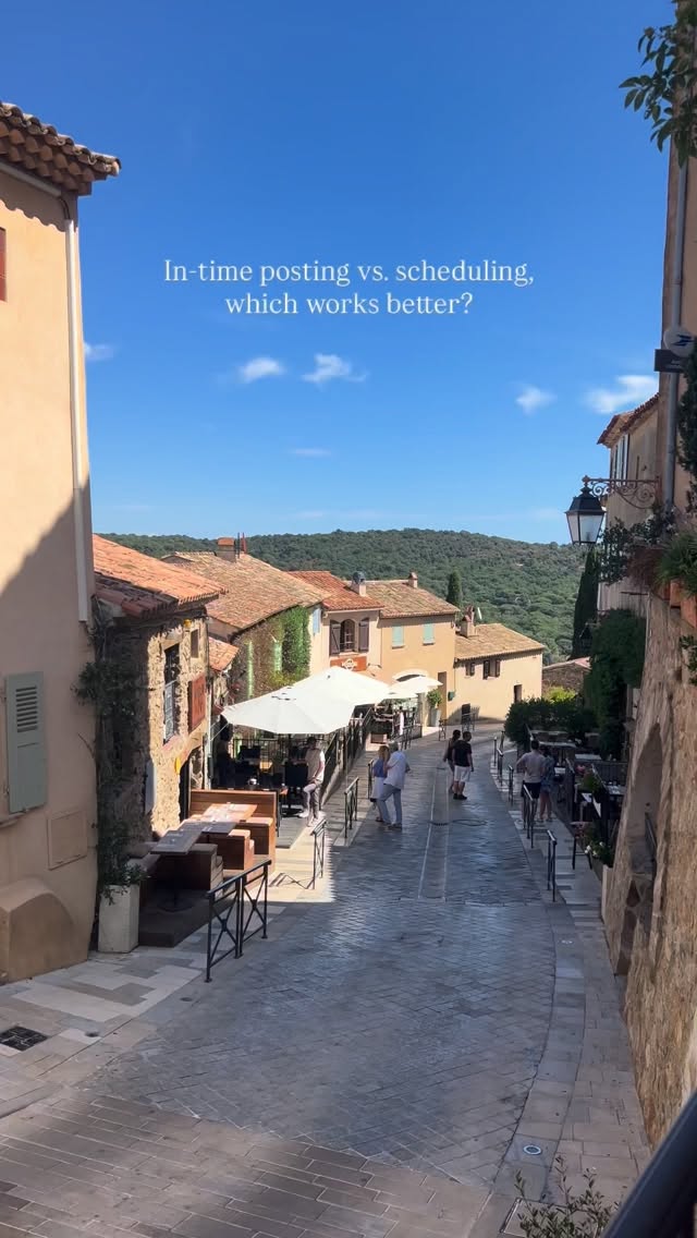 In-time posting vs. scheduling, which works better?
I personally use a combination of both for my clients.
Scheduling posts is perfect for consistency. It allows you to plan content in advance, post at the best times for your account, and keep a clear overview of what’s going live.
In-time posting is great when flexibility matters, for example, if you want to add music to a carousel post, which currently isn’t possible when scheduling in advance.
At the end of the day, it all comes down to your content strategy and the type of posts you’re sharing. A balanced mix often works best in my experience.
Looking to outsource your social media management? Feel free to get in touch.
#instagrammanagement #contentagency #instagramexpert #contentmarketingexpert #marketingsupport