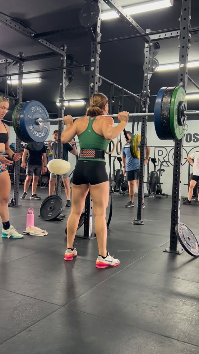 Back Squat = The Foundation of Real Strength. That’s why we squat every single week.
Good Mechanics. Strong legs. Strong body. Strong humans. This is CrossFit💪
.
.
#crossfit #backsquat #crossfitaffiliate #crossfitrocks