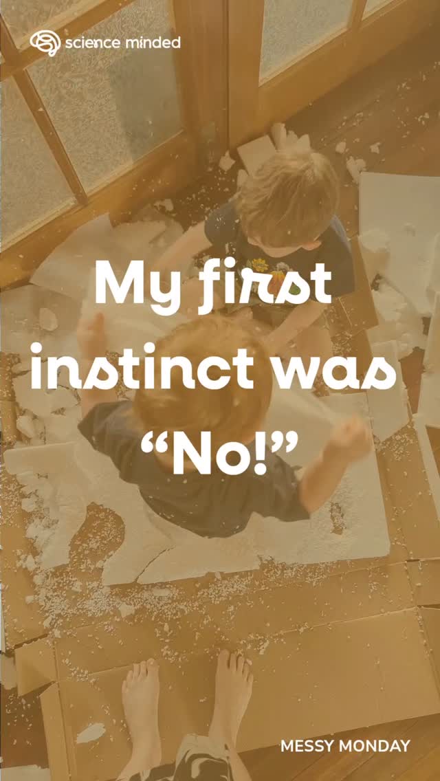 My first instinct was “no.” And sometimes, no is the right answer.
Choosing to trust the process of play is not a moral achievement. It’s a case by case decision. It depends on our capacity that day. Our energy, our stress levels, our tolerance for chaos.
On this particular afternoon, I had enough bandwidth to lean in instead of shut it down. And because I did, we got connection, cooperation, regulation and responsibility woven naturally into the experience.
But there are many days where I would have said no. And that would have been okay too.
Play supports regulation, creativity, executive function and social development. Open-ended, child-led play gives children opportunities to test ideas, negotiate, collaborate and organise their nervous systems through movement and shared joy.
But none of that requires us to martyr ourselves to mess. Honouring our capacity matters.
Maybe messy play for your family is mud pies in the garden and everyone hoses off before coming inside. Maybe it’s water play in the bath. Maybe it’s a cardboard box city that can be recycled at the end of the day.
Play does not have to overwhelm the adult to benefit the child. When we choose environments that feel manageable, our nervous systems stay more regulated. And when adults are regulated, children are more likely to be regulated too.
Trusting the process of play does not mean saying yes to everything. It means noticing when we have the capacity to lean in. It means choosing connection over control when we can.
And it means giving ourselves permission to say no when we can’t. Both are part of secure, responsive care.
#TrustTheProcess #DelightInChildhood #PlayIsRegulation #ScienceMinded #CoRegulation
References: Barker et al (2014); Yogman et al (2018); Feldman (2007)