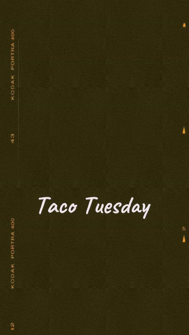 Are you hungry yet? It's Taco Tuesday. Would you like to taste my taco?