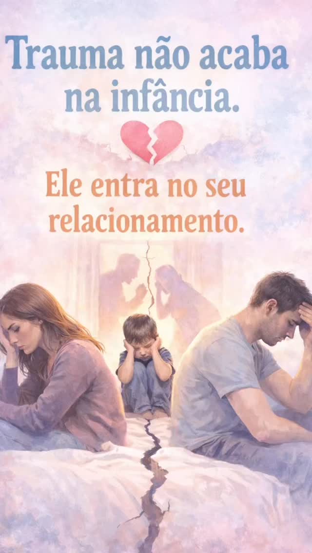 💔 Trauma não acaba na infância. Ele entra no seu relacionamento.
Você acha que está brigando por ciúme. Mas talvez esteja brigando por abandono.
Você acha que é “exagerado”.
Mas talvez esteja reagindo a uma ferida antiga. O trauma não resolvido não desaparece. Ele se manifesta.
Na forma de:
– medo constante de perder
– necessidade de controle
– dificuldade de confiar
– explosões emocionais
– silêncio que vira distância
A criança que viveu insegurança vira o adulto que testa o amor o tempo todo. A criança que foi ignorada vira o adulto que implora por validação.
A criança que precisou se defender vira o adulto que ataca antes de ser ferido.
E então o casal começa a brigar…
Sem perceber que não são dois adultos discutindo. São duas histórias feridas tentando se proteger.
Trauma não tratado transforma amor em campo de batalha.
Mas existe saída.
Quando você entende sua história, você para de projetar no outro aquilo que ainda dói em você.
Relacionamento saudável começa com integração interna.
✨ Você não precisa continuar repetindo padrões.
✨ Você pode aprender a se relacionar sem lutar para sobreviver.
Se você percebe que suas reações são maiores que a situação, talvez não seja drama. Talvez seja memória emocional.E memória emocional pode ser cuidada.
💬 Psicoterapia não é sobre culpar seus pais. É sobre libertar você. #psicoterapia #trauma #autoconhecimento #relacionamento #gicelapsicologa