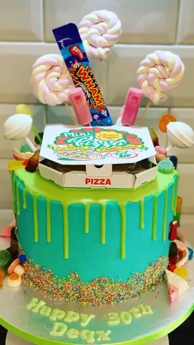 #birthdaycake #celebrationcakes #bespokecakes #sayitwithcake #dripcake