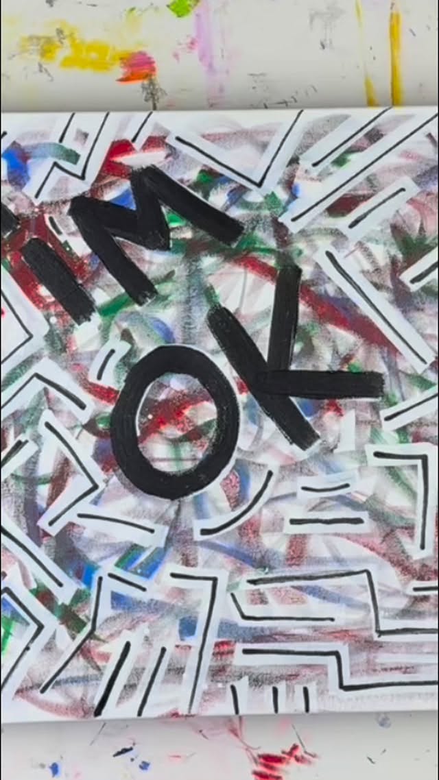 We bury the pain, cover memories, hide the mess.
#IMbrOKen #creativejourney #concreteart #imok #heartwork