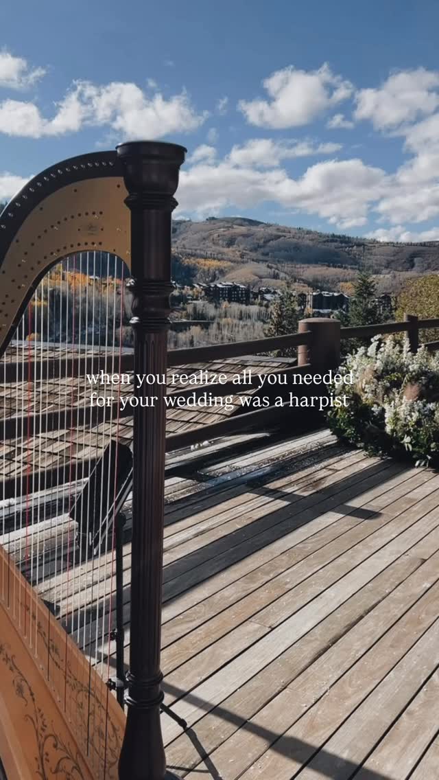That’s really all it takes to be honest 😌😚✨
-
#utahharpist #weddingharpist #utahweddings #utah #weddingmusicians