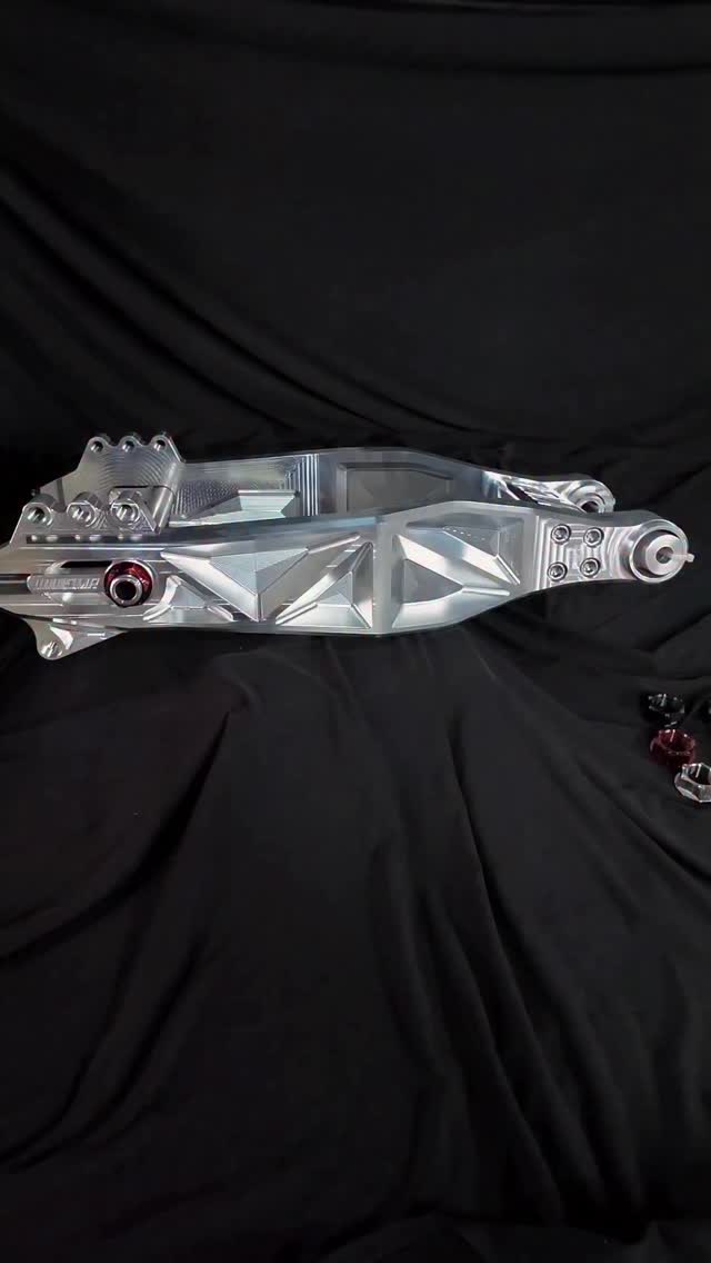 DMR swingarms for Harley Davidson touring models! Machined from 6061 T-6 billet aluminum, chromoly axle, titanium axle and adjuster nuts, only at DeathMetalRacing.com #bagger #dmr #boostedbrad #deathmetalracing #harleydavidson