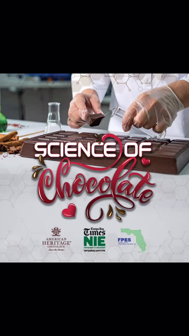 New NIE Section — Just in Time for Valentine’s Day! ❤️
Science of Chocolate is officially out!
Written by Sue Bedry, Times Staff
Activities by Sue Bedry & Jodi Pushkin, Times Staff
Designed by Stacy Rector, Fluid Graphic Design
Created for Middle & High School grade levels, this engaging supplement explores the evolution of chocolate from ancient Mesoamerica to modern-day innovation — covering:
✨ The cacao ecosystem
✨ Chemistry & physics of chocolate
✨ History of chocolate manufacturing technology
✨ Economic, cultural, and social impacts of chocolate innovations
Created in partnership with American Heritage Chocolate, this section blends science, history, and culture into a rich, educational experience for students.
A sweet way to celebrate learning this Valentine’s season 💝📚📰
Download a copy of the section on the Tampa Bay Times Newspapers in Education website
https://nieonline.com/tbtimes/downloads/supplements/ScienceOfChocolateFINAL.pdf
#Chocolate #americanheritagechocolate #tbt #NIE #STEMEducation