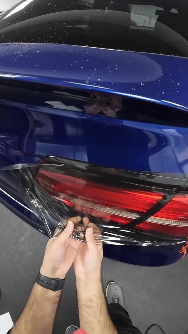 POV Rear Light Tints Install #lighttint #wrap #vinylwrap #thewrapper #smokedlights