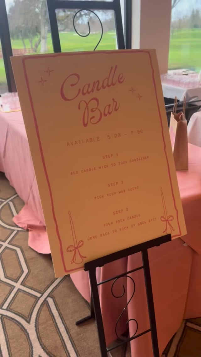 An amazing evening celebrating with the ladies @delpasocountryclub candles, flowers and wine, make for the best Galentines experience!
Bring the candle bar to your next private event. Visit our website for more information.
You can also join us @fowlerranchca on 2/28 we will have the candle bar set up, purchase tickets on our website.
www.GatherStudioandEvents.com