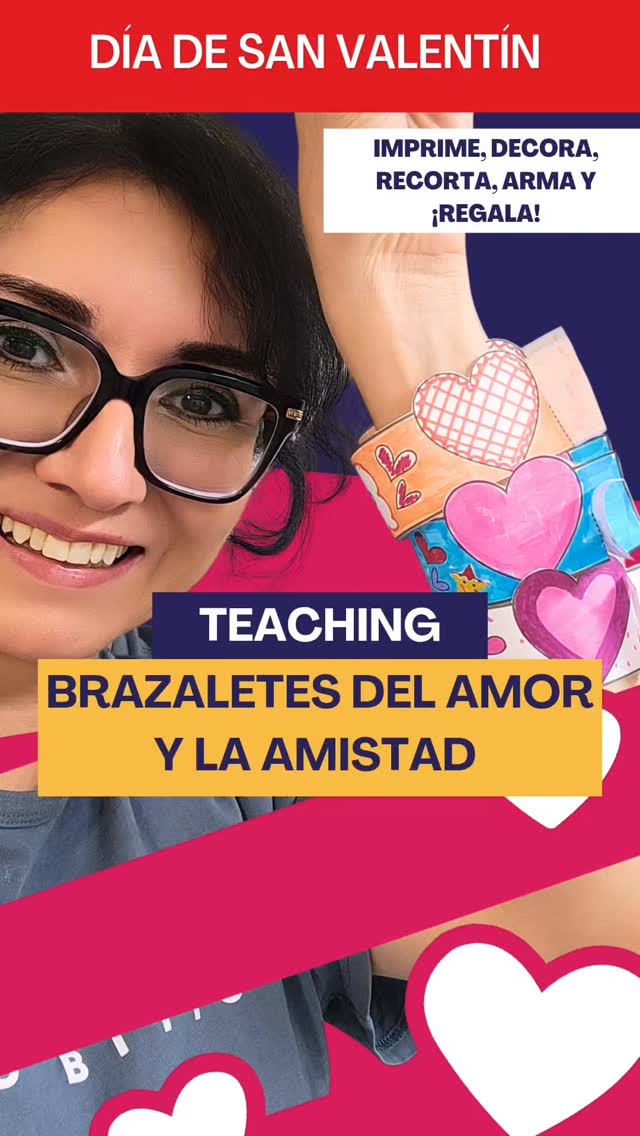 💝🌟Celebra el Día del Amor y la Amistad con estos adorables brazaletes imprimibles. Perfectos para actividades en el salón de clases o para una tarde creativa en casa.🌟💝
👉🏼¿Quieres el enlace para descargarlos? ¡Escribe AMISTAD y te lo envío!😊🥰
#DíaDelAmoryLaAmistad #ManualidadesParaNiños #ImprimiblesCreativos #ActividadEnClase #IdeasParaRegalar