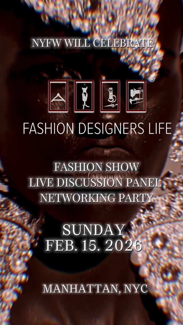 Come Join us for #NYFW celebrates Fashion Designers Life event!
Sunday Feb 15 2026💫
The event will include:
A Fashion Show
A Live discussion Panel with a Host
A Networking Party
Click the link in bio for tickets .
Only a few tickets left 😝! DRESS TO IMPRESS 💫
See you there!
#fashion #fashiondesignerslife #newyorkfashionweek #fypreels