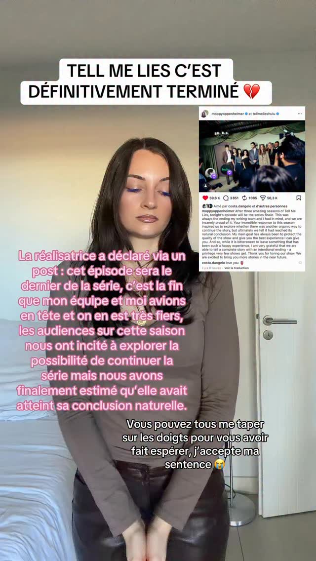 Jour de deuil 💔💔💔 @disneyplusfr #tellmelies#tellmelieshulu#tomellis#gracevanpatten#stephendemarco