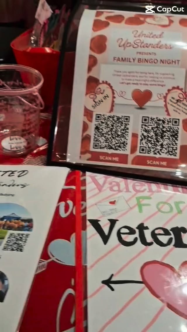 What a BLAST at Blast & Brew! 🎉
Our Valentines Family Bingo Night was full of laughs, connection, and community love. We celebrated our amazing new community partners and were reminded of just how powerful it is when we come together.
So many families came out to support United UpStanders, and the energy in the room was unreal 💛 Thank you to everyone who showed up, played along, and helped make the night so special. 💕
This is what community looks like, and we’re just getting started.
Can’t wait for the next one! 🙌🎊
#UnitedUpStanders #CommunityStrong #FamilyFun #BlastAndBrew #BingoNight TogetherWeCan UpStandTogether