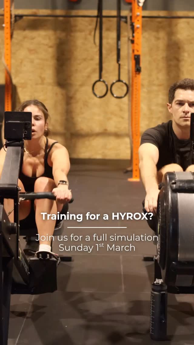 1st March we’re running a FULL RACE-STYLE SIM, following official HYROX standards for track length and structure. 😎
We’ve got limited waves though and they’re already filling! 👀
Members & non members welcome.
Book your spot via the link in bio and let’s get race-ready 🔥
