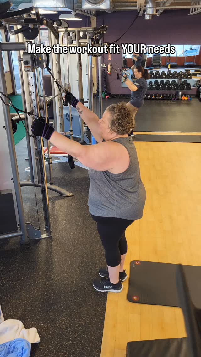 Same exercise.
3 different variations.
We make group fitness fit YOUR needs. Together.