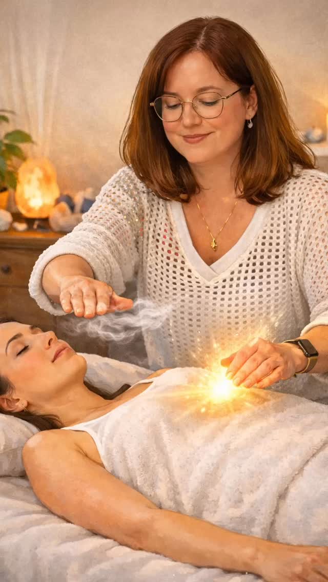 💫 In einer Pranic Healing Session letzte Woche zeigten sich das Milz-Chakra, das Hals-Chakra und das hintere Herz-Chakra in einem energetischen Mangel ✨
💡 Jedes Chakra wird in der energetischen Arbeit auch bestimmten körperlichen Bereichen und Organen zugeordnet.
➡️ Das Milz-Chakra steht in Verbindung mit Vitalität, Immunsystem und der energetischen Versorgung des Körpers. Es wird häufig mit Milz und Blutqualität assoziiert – ein geschwächter Zustand kann sich energetisch als Müdigkeit oder verminderte Kraft zeigen.
➡️ Das Hals-Chakra wird unter anderem dem Kehlkopf-, Schilddrüsen- und Nackenbereich zugeordnet. Auf geistiger Ebene betrifft es Ausdruck, Kommunikation und innere Klarheit.
➡️ Das hintere Herz-Chakra steht energetisch mit dem Herzraum und dem Rückenbereich in Resonanz. Es wird oft mit emotionaler Verarbeitung, innerer Stabilität und tiefer Balance verbunden.
💫 Im Pranic Healing wird das Energiesystem zuerst gereinigt, um energetische Belastungen oder Stagnationen zu lösen.
Erst danach erfolgt die Energetisierung, damit geschwächte Bereiche wieder stabiler, harmonischer und kraftvoller schwingen können.
🏔️In Kombination mit der geistigen Wirbelsäulen- und Bewusstseinsaufrichtung®️ durfte sich eine sehr ruhige, zentrierende innere Ordnung einstellen 🤍
✨ Wenn du das Gefühl hast, dein System braucht wieder mehr Balance oder Energie, begleite ich dich gerne. #pranichealingschweiz #wirbelsäulenaufrichtung #gesundheitshaustalpi #ankerhalt #zofingen