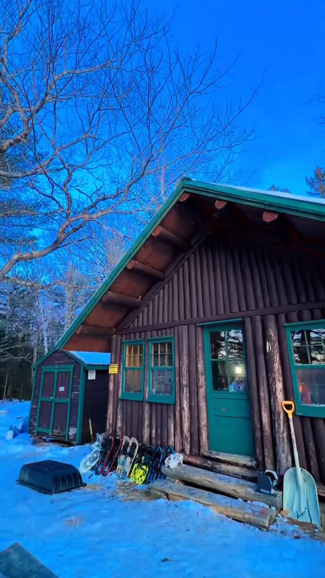 📍 Haskell Hut, Katahdin Woods and Waters, Maine
What a beautiful morning from Haskell Hut in Katahdin Woods and Waters! Take me back to being remote, only being able to carry in what you need, so many laughs and a great group of people. #hcmaineadventures #Maine #godscountry #sunrise