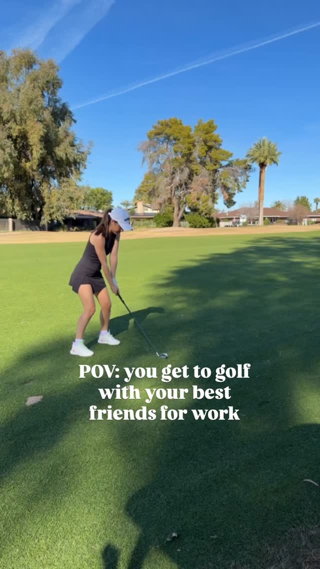 This is what it looks like to be rich in life ๐ค
#golfwithfriends #golffriends #golf #golfing #girlgolfer