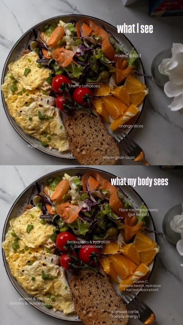 There’s more happening here than meets the eye.
Nutrition is information, not just fuel. It tells your body how to regulate and respond. 🤍
#food #nutritionist #foodisinformation #wellbeing #brunch