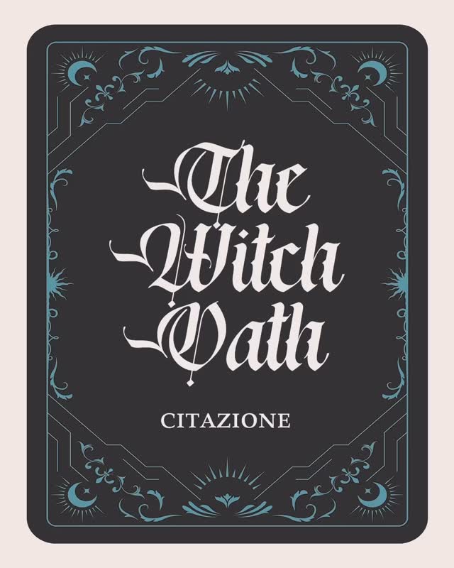 Quando Conrad McKenna prende una decisione,
nulla gli fa cambiare idea, neppure Rowena!
Chissà cos’è che voleva 😘
The Witch Oath arriva l'11 marzo su Amazon in
✒️ cartaceo
✒️ digitale
✒️ su Kindle Unlimited
E non vedo l'ora di mostrarvi la copertina 🤩
Presto, presto!
#federicacaglioni #romantasy #slowburn #witchcraft #enemiestopeers