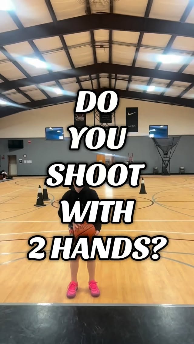 Most younger athletes shoot with 2 hands. Often times I find that because they are not strong enough to shoot it with one they end up pushing with their guide. The best way to correct this is to keep them in the paint. If you can control the distance that they are shooting from then a lot of time you can fix the guide hand problem. When it comes to shooting kids progress to soon. It’s a process, the more detailed you are in the beginning the easier it will be later on.
#pro #training #basketball #sports #ProfectYourGame