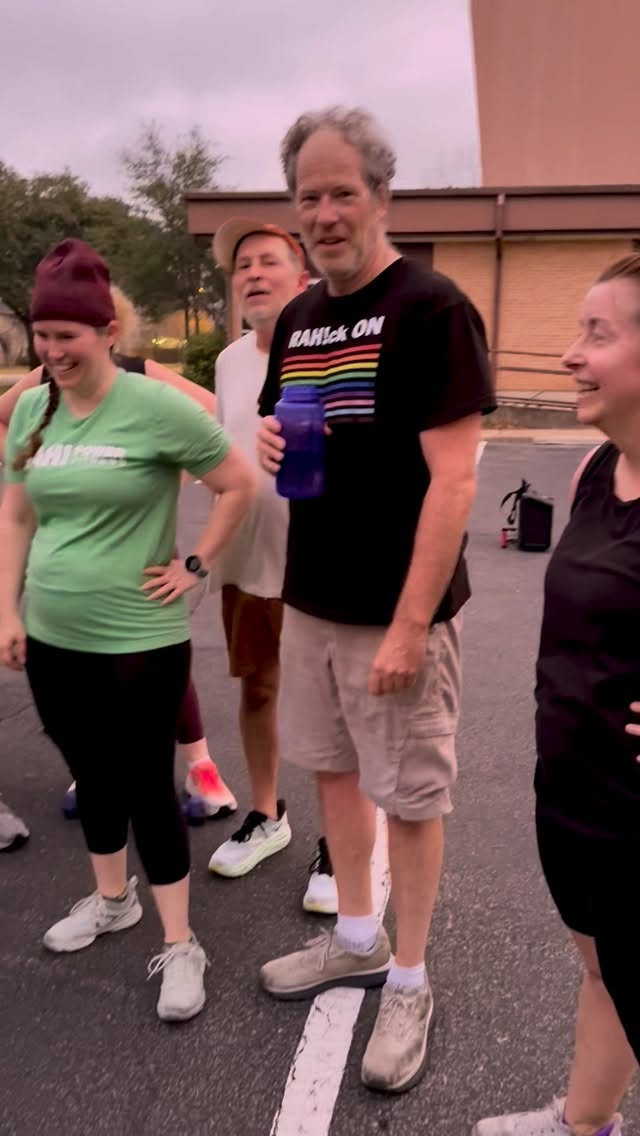 Nothing like birthday bicep curls to celebrate another year of strength, smiles, and sweat! Happy birthday, @capitalewi ! RAH!