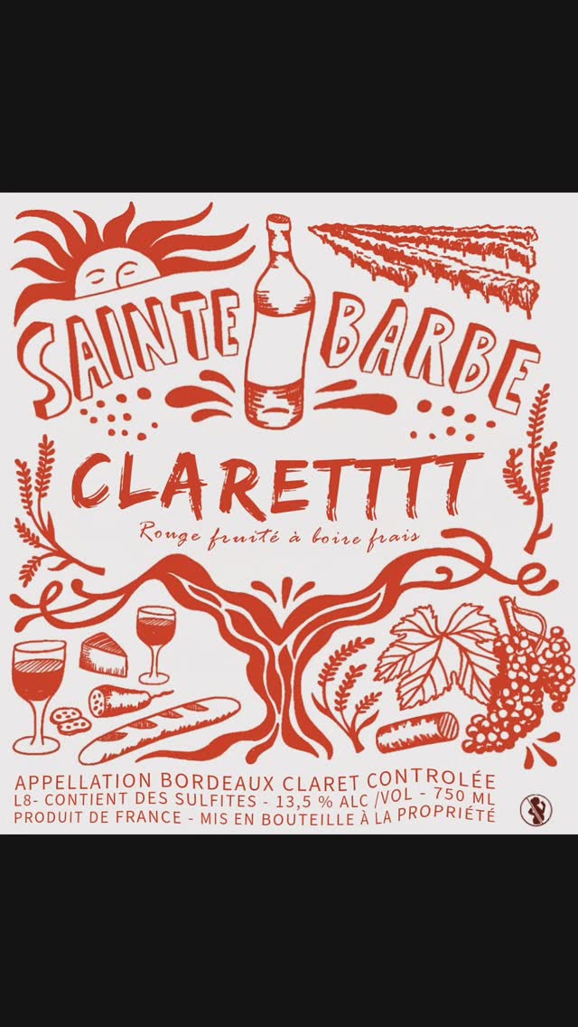 Voici notre nouveau vin léger, frais et fruité : le Claretttt 2025 AOC claret
En dégustation en avant première sur le stand 7.1 C106 des Bordeaux à Wine Paris
#planetebordeaux #vinsdebordeaux #wineparis