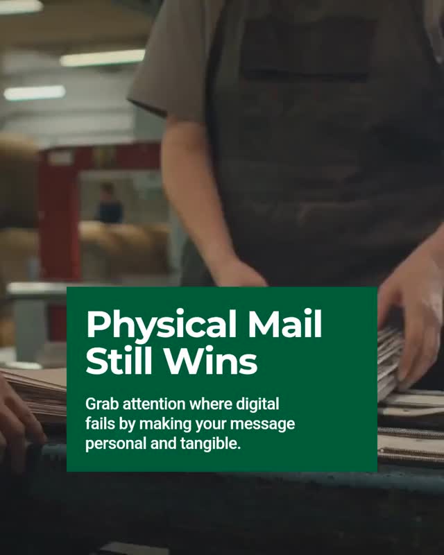 Cutting through the noise means making your message personal and tangible. Personalized direct mail campaigns grab attention where digital can't—right in your audience's hands. Ready to stand out in a crowded inbox? Visit the link in our bio start crafting your custom mail campaign today.