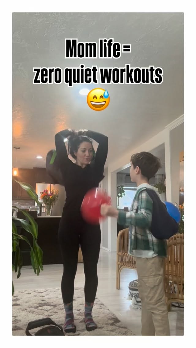 To the mom who thinks she doesn’t have time:
Keep going.
They might just join you.
And what you’re building goes far beyond the workout.