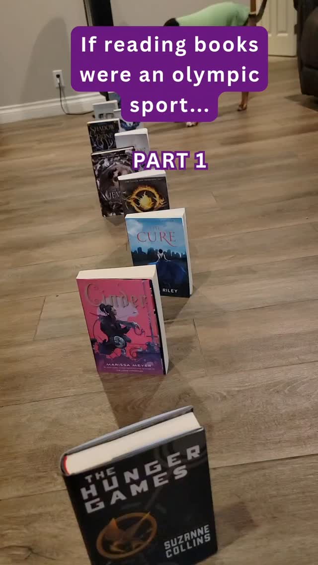 Send this to your bookish friends...
Want me to do PART 2 of Reading as an Olympic Sport?
Drop GOLD in the comments! 🏅
#sarawrightbooks #bookishhumor #readerslife #fantasyreadersofinstagram #dystopianfantasy