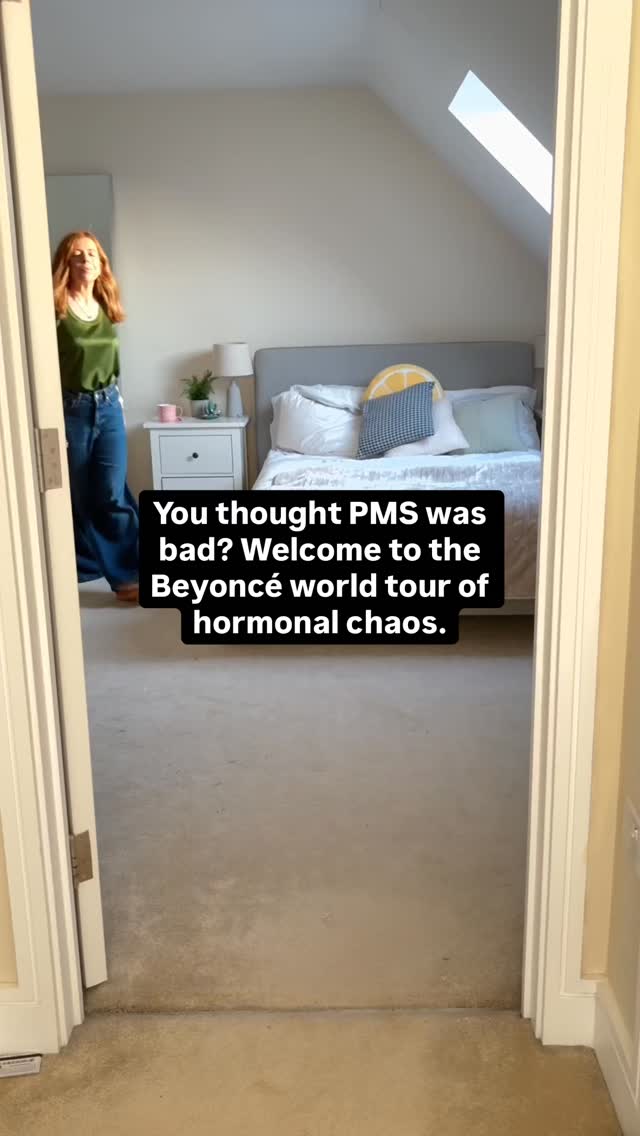 You thought PMS was bad?
Welcome to perimenopause — where the mood swings have sequels, your rage has a rhythm, and your hormones now have a mind of their own.
🔥 Crying because someone said “what’s for dinner?”
🔥 Yelling at your partner for breathing too loud
🔥 Wondering if you’re losing your mind — or just your progesterone
This isn’t just “a bad week.”
This is the extended cut — bloating, burnout, insomnia, and a libido that’s gone completely AWOL.
No one warned you. But that’s changing now.
🧠 Save this for your next hormonal apocalypse
📤 Tag the woman who thinks her PMS is evolving (it is)
👣 Follow @foodfabulousnutrition for no-fluff perimenopause support that actually makes sense
#perimenopause #menopausesupport #midlifewomen #pmsvsperimenopause