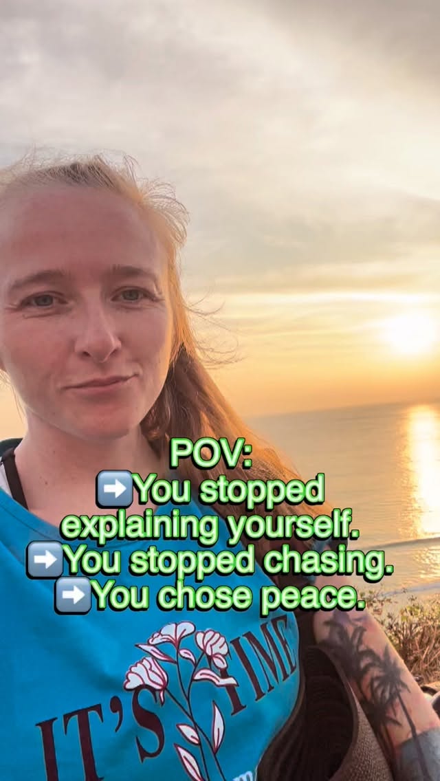 Falling in love with myself was the best move ever!
I now let people go without guilt.
I don’t do things that don’t align with where I’m going because I don’t want to say no and let people down.
I prioritise my health and the healthy habits I have.
I pour so much into myself.
This then allows me to become the best version of myself.
Freedom never felt so good!
What are you prioritising this year? let me know in the comments!
#2026 #growth #innerchildhealing #peace #yoga