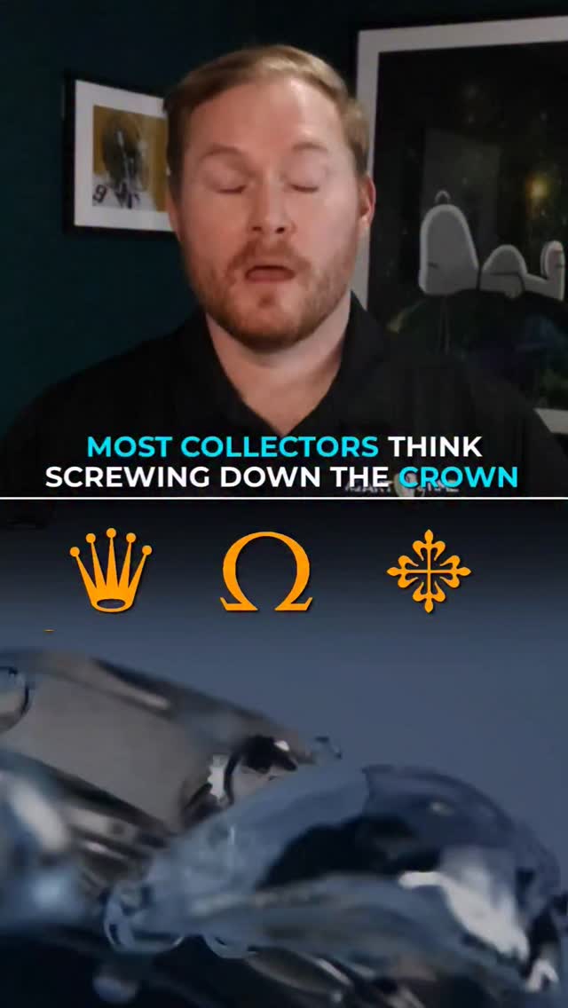 Your watch crown is screwed down.
But your watch still leaked.
Since the crown doesn't seal anything,
here's what you actually need to know...
.
Rolex
WatchDealer
WatchIndustry
AllChrono
WatchMarket
LuxuryWatches
WatchBusiness
WatchCollector,
LuxuryTimepieces
WatchInsider
WatchCommunity