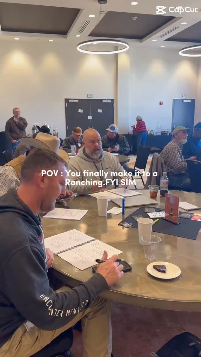 We hear it over and over, "I have been waiting a long time to get to one of these". Our SIMs always fill up very quickly, so it sometimes takes people a time or two to actually make the event. No one is ever disappointed, though. Everyone always leaves thinking it was well worth the time, the money, and the wait.
#ranchingfyi #sim2win #ranchingsimulation #ranchingeducation #decisionmaking #ranchbusiness #learndrilldo #workingclassroom