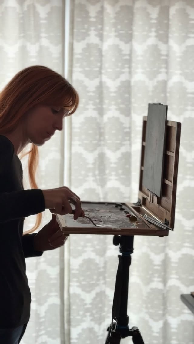 Today’s painting was bad.
Not “needs a few tweaks.”
Just… bad.
But here’s what I’m learning about oil paint: it rewards patience.
I’m still learning how to mix paint.
Still learning how to see color.
Still learning how not to quit halfway through.
If you’ve ever been in a season where it feels like you’re trying and failing at the same time… you’re not alone.
Save this for the next day that doesn’t go your way.
#emilyfossumart #learningsomethingnew #trytryagain #tryingsomethingnew #artistmom