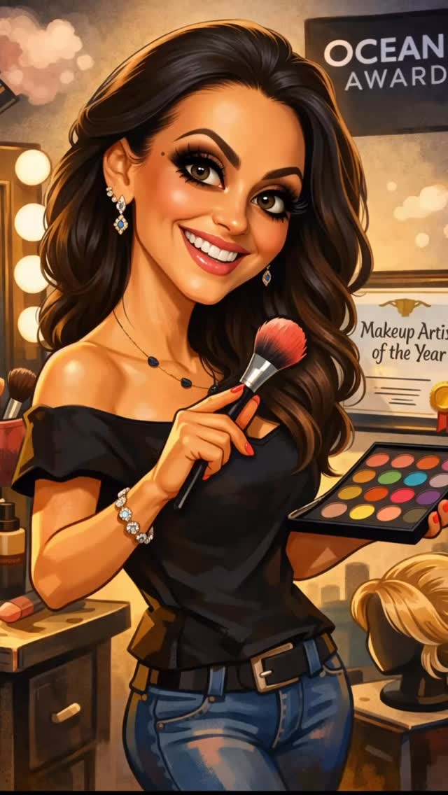Turning my passion into art in more ways than one 💄✨
From real-life bridal mornings to a fun caricature version of me at work.
Grateful every day to do a job I truly love 🤍
Award-winning bridal hair & makeup specialist
Hashtags:
#BridalHairAndMakeup
#AwardWinningArtist
#bridalmakeupartists