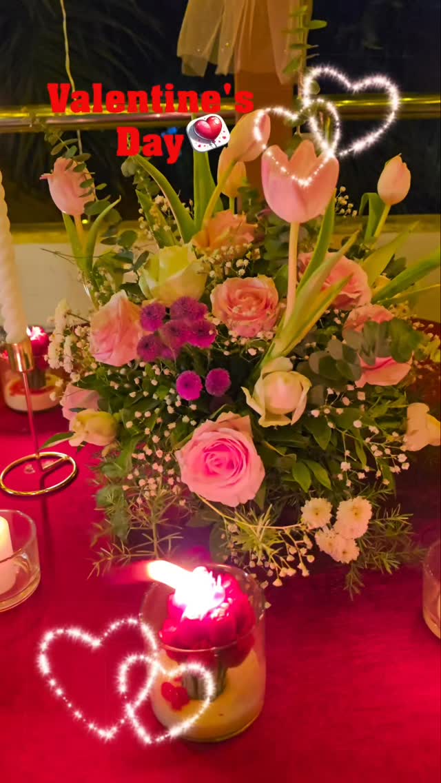 #decoration #mineeevents #happyvalentinesday❤️ #flowerdecoration #datenight