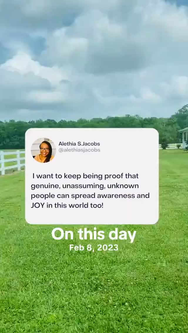 💛Still!
Authenticity
Kindness
Genuineness still exists in people not just for the algorithm 🌟💛.
Continue to show up as YOU, your people will find you! Be alright with letting go of those who don’t. ( speaking to myself too 😉)
*The video was taken by me when I visited this beautiful ranch owned by a family friend. It was simply beautiful and I could sit out there all day*☀️💛
#selflove❤️ #mentalwellness #joy #authenticself