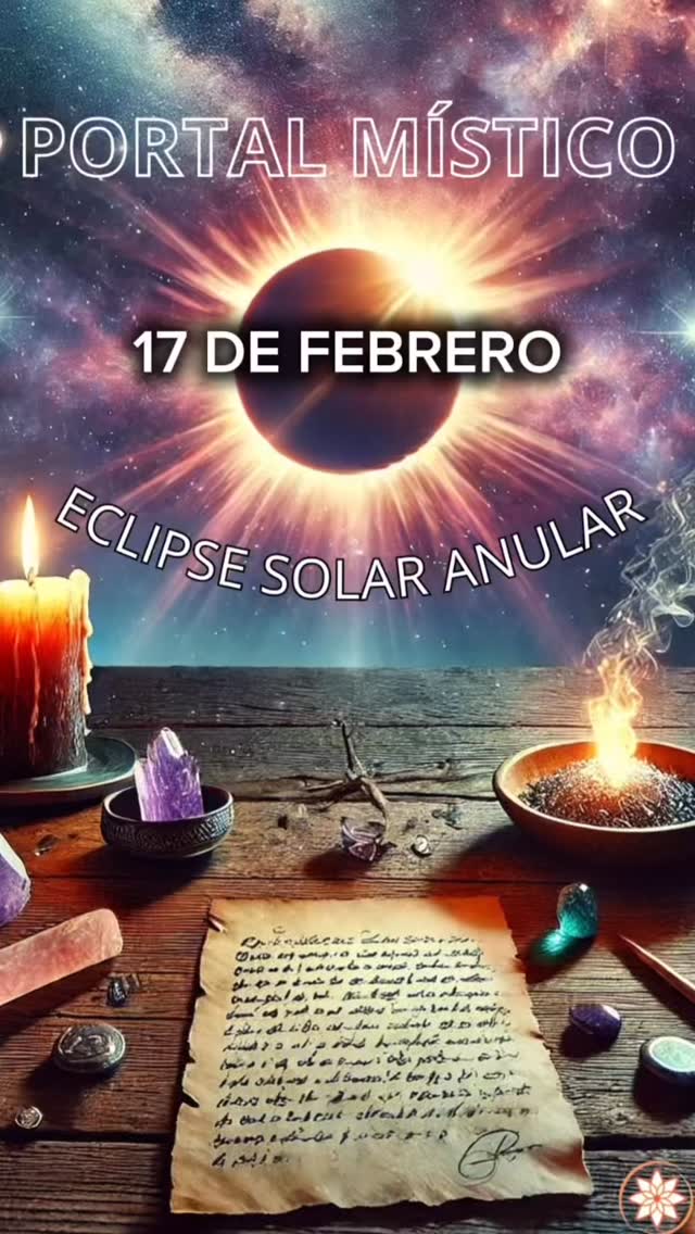 🌑✨ PORTAL MÍSTICO ✨🌑
Martes 17 de febrero 2026 surge un fenómeno poco frecuente:
🌑 Luna Nueva en Acuario
🔥 Eclipse Solar Anular – Anillo de Fuego
Cuando el Sol y la Luna se alinean, algo en nosotros también pide alineación.
Es conciencia.
Es pausa.
Es claridad.
Acuario nos invita a romper estructuras antiguas y atrevernos a ser auténticos.
✨ ¿Qué versión de ti está lista para emerger?
✨ ¿Dónde necesitas más libertad y coherencia?
#eclipse #solar #acuario #luna #fases