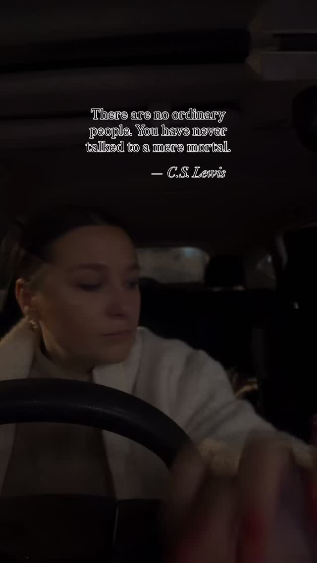 We are all meant for more — meaning we are eternal beings created in the image of God — Everyone. Regardless of power, class, race, ethnicity, citizenship, position, job or appearance.
and nothing can change that theological truth. 🤍🫶🏻✨