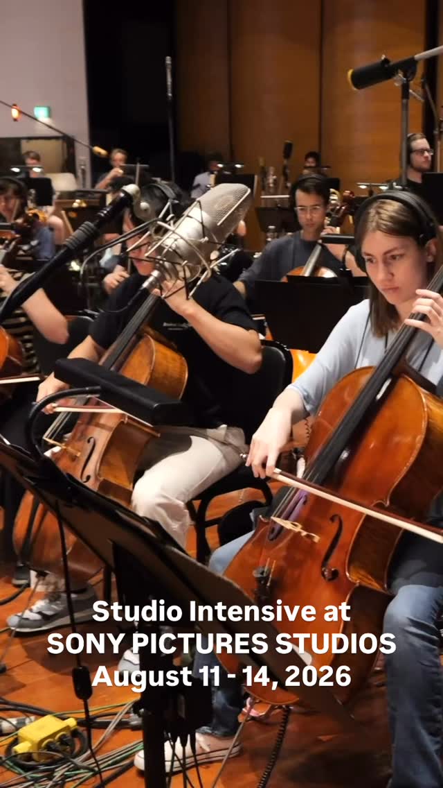 Applications are now open for the Studio Intensive at Sony Pictures Studios, August 11 - 14, 2026!
Visit LAFCI.org for all the details and to apply.
#studiointensive
#recordingworkshop