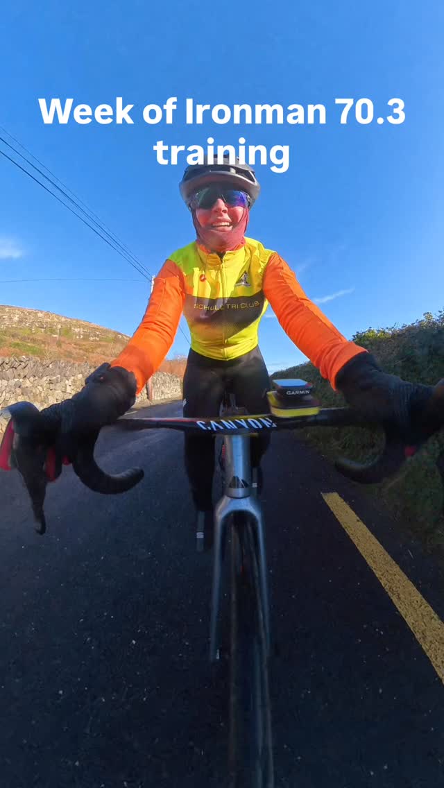 34 weeks to Ironman 70.3 Cascais.
A desk job.
Coaching Clients.
Two young kids.
After-school chaos.
Weather warnings.
And still… the training gets done.
Not perfectly. Not always outside. Not always at the ideal time.
But consistently.
7 hours 48 minutes this week.
That’s less than 5% of the week.
Early mornings. In-bed-before-9. Indoor rides. Planned ahead.
It’s actually not as daunting as it sounds - I’ve just decided it comes before the easy stuff. Before the TV goes on. Before the doom scrolling starts. Before I tell myself I’m “too tired.”
It’s not about having loads of extra time. It’s about choosing what gets the best of me first.
#ironman70.3 #ironman703training #triathlontraining #swimbikerunworld #im703cascais