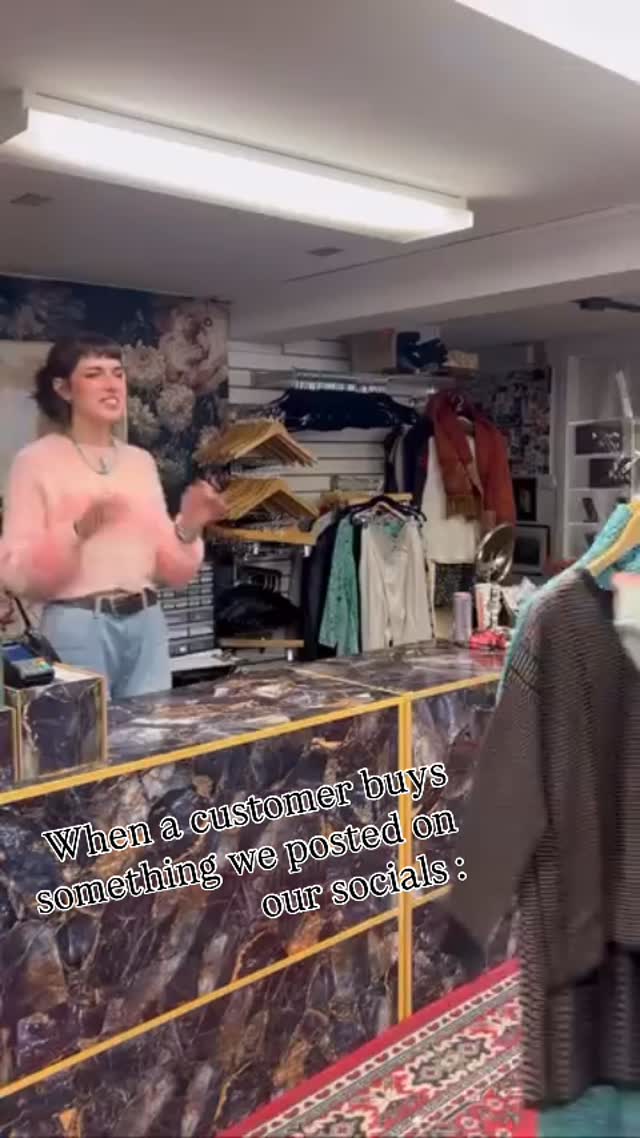 You have no idea how much this thrills us, lol!!! We love when you love what we love! Come hang out at LDR soon, we’d love to see you! Open 10-6 Tuesday through Saturday and 11-5 Sundays. ❤️
Vintage shop, consignment shop, thrifting, fashion, designer resale