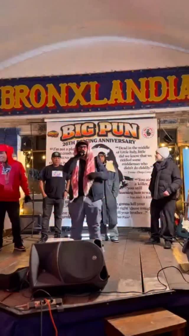 BIG PUN 👊🇵🇷 Tribute Cypher con #bebebambu 🎙️ Presented by @luminati_15 and @g2rizo 💎⚒️
Rest in Peace 🪦 to the nicest ever! @officialbigpun
Here I dedicate some Boricua HipHop
Tune in for the complete video 🎬 now on #YouTube
#hiphopboricua #bigpun #ripbigpun