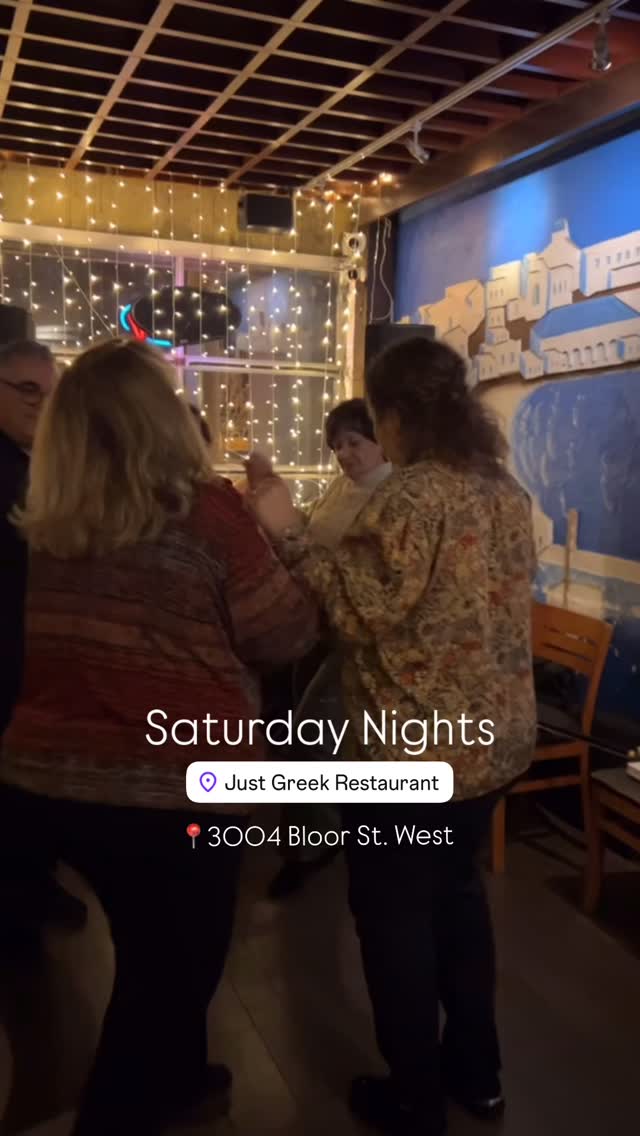 Saturday Nights!
Bring a friend.
Bring the family.
Don’t forget your dancing shoes!💃🕺
Just Greek Restaurant in Etobicoke.
Reserve your table: 416-239-5000
#greekcuisine #livegreekmusic #etobicokerestaurants #authenticgreekfood
