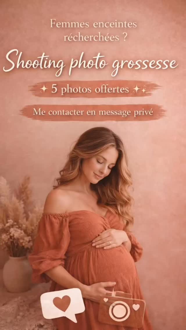 Futures mamans 🤍
Je recherche des femmes enceintes pour un shooting photo tout en douceur.
5 photos offertes ✨
Si tu es enceinte ou si tu connais quelqu’un que ça pourrait intéresser, écris-moi en message privé 💌
#photographe #maternite #futuremaman #shootinggrossesse #enceinte