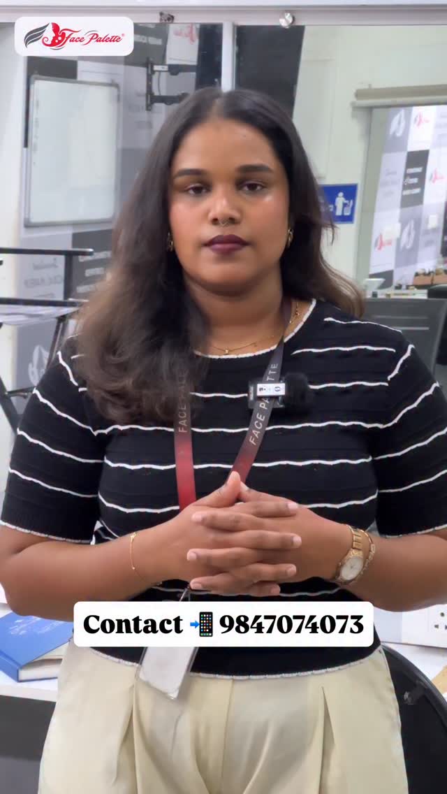 Face Palette Makeup Academy – Certified by EICBI, London, is Kochi’s leading destination for professional makeup education! 🌍
📅 Upcoming Batches: Internationally certified by EICBI, London.
🎓 Diploma in Makeup Artistry – 27 Feb
👰 Bridal Makeup Course – 27 Feb
__
Face Palette certified -
🎨 3 Days Bridal Makeup – 19 Feb
💄 10 Days Bridal Makeup’s Course - 06 Mar 👗 Fluffy Saree Workshop - 10 Mar
🌐 Learn at our Kochi academy or join us LIVE online from anywhere in India or abroad!
📞 Call/WhatsApp: 9847074073 to book your seat today
#MakeupAcademy #BridalMakeup #KeralaBride #ProfessionalMakeup #makeup-academy