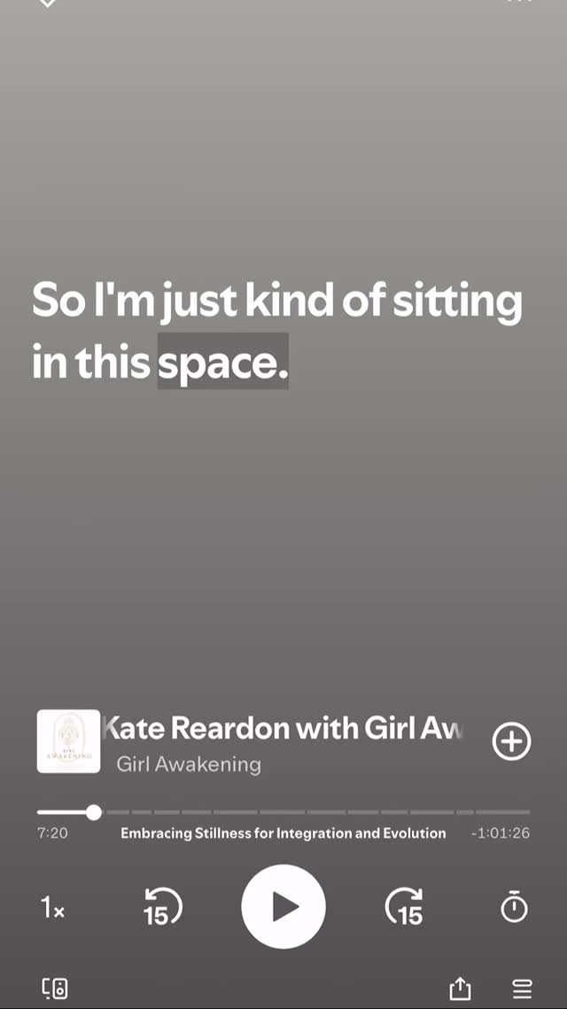 As a guest in our Girl Awakening Return Series, Kate speaks within this episode into the spaces of STILLNESS. Where the biggest medicine we can experience is to create stillness as our medicine!
Easier said than done…identifying where our struggle lies in embracing surrender to stillness is a key 🔑
Being kind to ourselves in the process and removing the “getting it right “ program is another key 🔑 🔑
Exploring any trigger as opportunity to let go of something that no longer serves you without trying to analyse the 💩 out of it, simply recognising how the body (- so wise! ) registers the energy as a key 🔑 🔑 🔑
Kate’s passion for holistic wellbeing began as a personal quest for balance and vitality. Over the years, her exploration of ancient wisdom, modern science, and intuitive practices has evolved into a unique approach that touches every aspect of her clients’ lives. From personal coaching to leading immersive retreats and inspiring audiences as a keynote speaker, Kate’s mission is to empower individuals and organisations to thrive.
Leaning into the gift of letting go of the load, spring cleaning on every level - mind body soul, Kate reminds us that to fly we need to let go of the heaviness, the baggage that holds us earthbound. Stuck in the density of everything you are not!
We invite you to embrace this divinely beautiful conversation with @katereardonloves offering the gifts so abundantly found as she speaks to the multi-dimensionality of our Being-ness and the sovereignty alive there. A very special gift that Kate has to share with you here and from her many offerings found in the links below in every podcast & video 💛
Much love & joy
Amanda & Jo xx
Girl Awakening
#girlawakening #stillness #iam #beingme #resistance