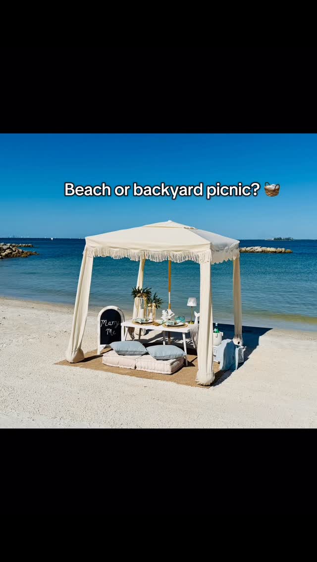 Beach or backyard picnic? 🧺✨
Save this picnic inspo for birthdays, date nights, or celebrations. Luxury picnic setups. We handle all the details. 🤍
📍 Anna Maria Island & Tampa
🔗 Book via link in bio
.
.
.
.
.
#luxurypicnic #beachpicnic #backyardpicnic #annamariaisland #thingstodoflorida